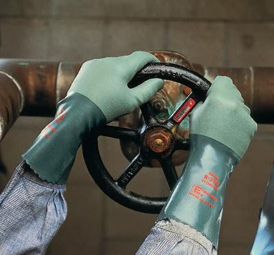 Ansell Size 10 Scorpio Fully Coated Neoprene Glove With Gauntlet Cuff