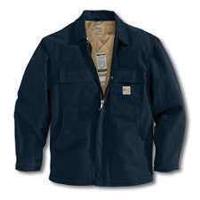 Carhartt Blue Large Regular Flame Resistant Traditional Coat