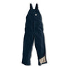 Carhartt Blue 42" X 30" Flame Resistant Bib Overalls - Quilt Lined