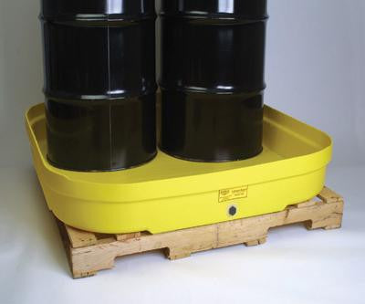 Eagle Four Drum Polyethylene Modular Spill Containment Budget Basin