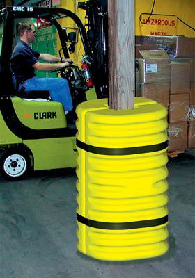Eagle Yellow/Black Column Protector For 6" Column