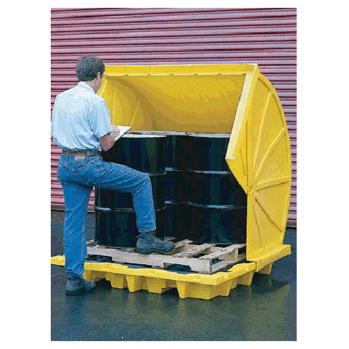 Eagle 4 Drum Rotary-Top Containment Unit