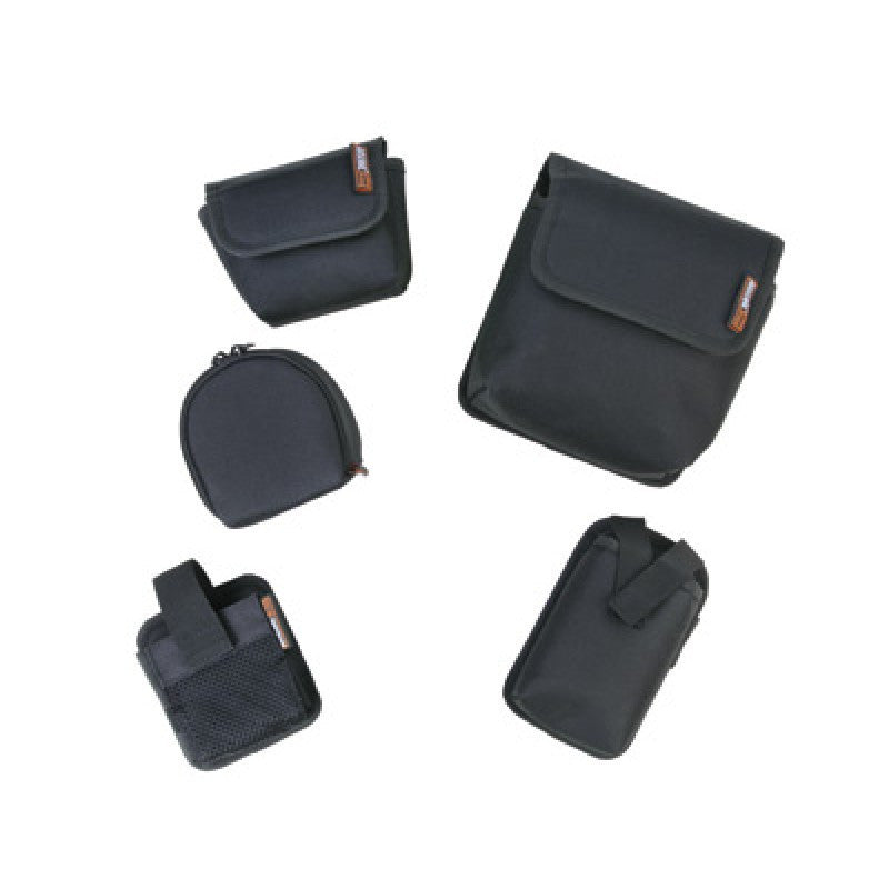 Ergodyne Arsenal 5596 Pals Black Polyester Miners 5 Piece Pouch Set {Contains Radio, Gas Monitor, Anemometer And Small And Large Universal Pouches)