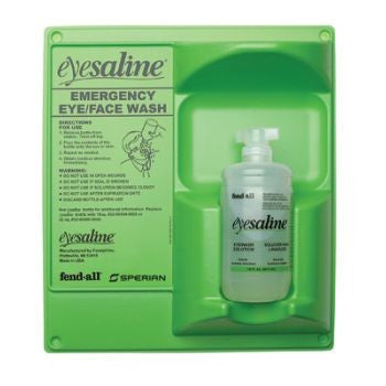 Fend-all 32 Ounce Sperian Sterile Saline Single Bottle  Wall Station
