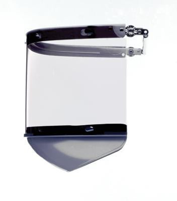Fibre-Metal Model FM-70 Cap Peak-Mounted Bracket With Clear Window And Chin Guard