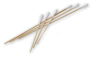 Hardwood Products Co 6" Puritan Cotton Applicator With Wood Shaft (100 Per Bag)