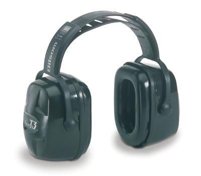Howard Leight Thunder T3 Black Plastic Headband Noise Blocking Earmuffs