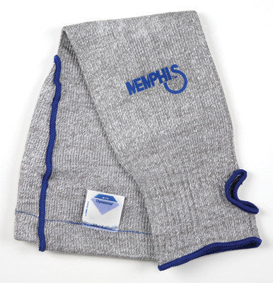 Memphis 18" Gray 7 Gauge Dyneema Sleeves With Thumb Hole