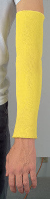 Memphis 18" Yellow Regular Weight Kevlar Cut Resistant Sleeve