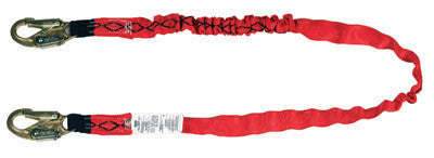MSA 6' FP Diamond Single-Leg Energy-Absorbing Lanyard With 36C Snaphook Harness And Anchorage Connections