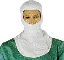 National Safety Apparel White 6 oz Nomex Flame Retardant Hood