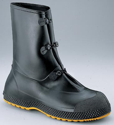 Servus by Honeywell Large SF Super-Fit Black 12" PVC Overboots