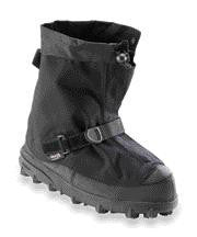 Servus by Honeywell Medium Neos Voyager Black 11" Nylon Overshoes With STABILicers Cleated Outsole