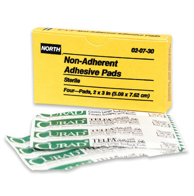 North 2" X 3" Latex-Free Woven Patch Bandage (4 Per Box)
