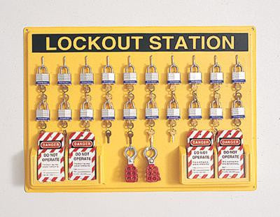 North Departmental Complete Lockout Station Includes: (20) 3D, (4) ELA290, (6) R60ML