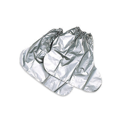 North One Size Fits All Silver 15" Silver Shield 2.7 mil Chemical Protection Booties With Elastic Top
