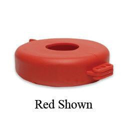 North V-Safe Red Valve Wheel Lockout For Valve Wheels From 5" to 6-1/2" In Diameter