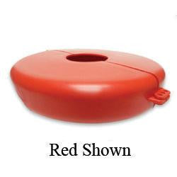 North V-Safe Red Valve Wheel Lockout For Valve Wheels From 10" to 14" In Diameter