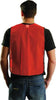 OccuNomix 4X Hi-Viz Orange OccuLux Lightweight Polyester And Mesh Non-ANSI Economy Vest With Front Hook And Loop Closure, Side Elastic Straps And 1 Pocket