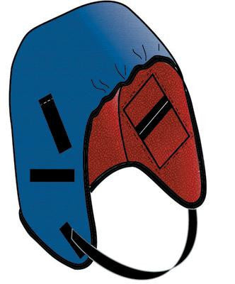 OccuNomix Blue Flame Retardant Cotton Proban FR-7A Hot Rods Long Neck WInter Liner With Chin Strap