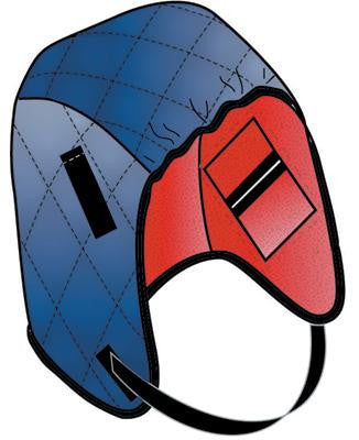 OccuNomix Navy Blue Flame Resistant Quilted Nylon Hot Rods Regular Length Winter Liner With Double Foam Middle Layer And Fleece Lining