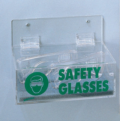 Radnor Clear Acrylic Tray Style Safety Glasses Dispenser With Lid