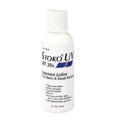 STOKO 4 Ounce Bottle UV SPF30 Sunscreen (12 Each Per Case)