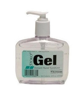 STOKO 8 Ounce Pump-Top Bottle Gel Instant Hand Sanitizer