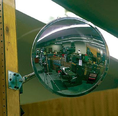 Se-Kure View 12" Outdoor Convex Mirrors