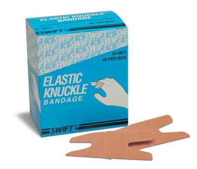 Swift First Aid Woven Knuckle Adhesive Bandage (40 Per Box)