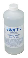 Swift First Aid 16 Ounce Bottle 70% Isopropyl Alcohol