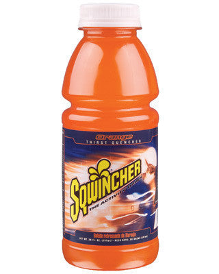 Sqwincher 20 Ounce Wide Mouth Ready To Drink Bottle Off-Road Orange Electrolyte Drink (24 Each Per Case)