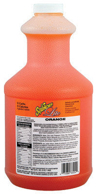 Sqwincher 64 Ounce Liquid Concentrate Orange Lite Electrolyte Drink - Yields 5 Gallons