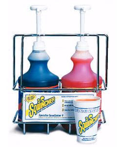 Sqwincher Servastation Kit Dispenser With Wall Mount Basket, Two 1 oz. Pumps, Cup Dispenser And Two Tubes Of 12 oz. Cups