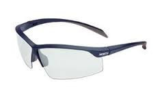 Uvex Relentless Safety Glasses With Midnight/Dark Gray Frame And Clear Anti-Scratch Hard Coat Lens