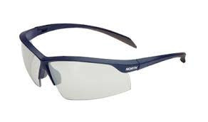 Uvex Relentless Safety Glasses With Midnight/Dark Gray Frame And Silver Indoor/Outdoor Mirror Anti-Scratch Hard Coat Lens