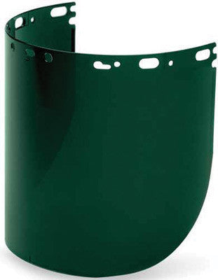 Sperian Protecto-Shield 8.5" X 15" X .070" Green Shade 5 Propionate Visor