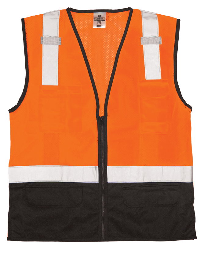 Black Bottom Vest