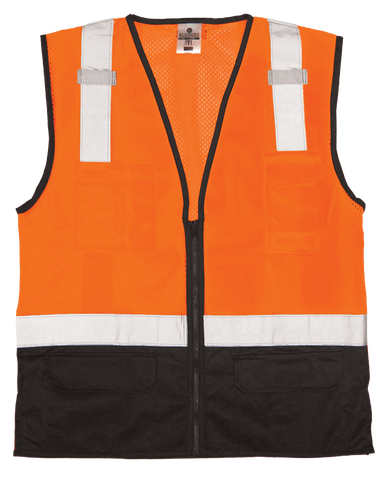 Black Bottom Vest