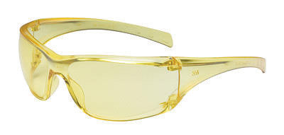 3M Virtua AP Safety Glasses With Clear Frames And Amber Hard Coat Lens (20 Per Case)