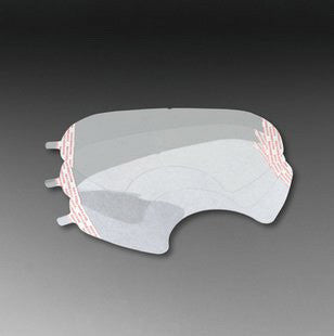 3M Lens Cover For Use With Ultimate FX Full Facepiece Reusable Respirators FF-401, 402 And 403 (25 Per Bag)