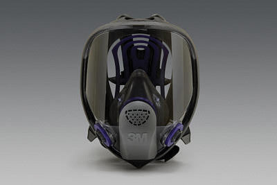 3M Medium Ultimate FF FX-400 Full Face Facepiece With Scotchgard Lens Coating