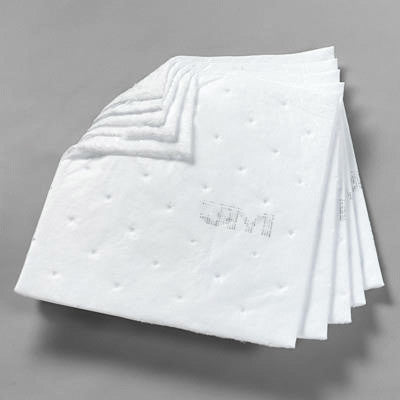 3M Petroleum Sorbent Pad High Capacity 17"x19"