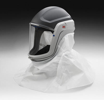 3M Versaflo M-405 Respiratory Hardhat Assembly With Standard Visor And Faceshield
