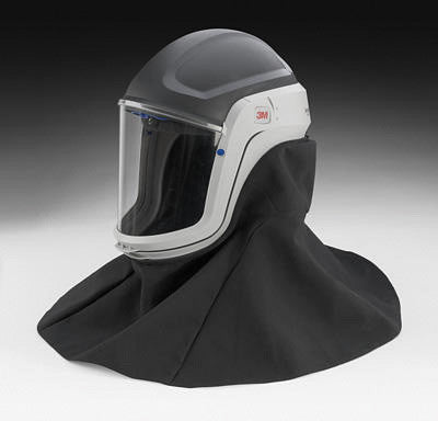 3M M-407 Versaflo Respiratory Helmet Assembly With Premium Visor And Flame Resistant Shroud (1 Per Case)