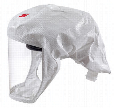 3M Medium/Large White Versaflo S-Series General Purpose Fabric Headcover With Integrated Comfort Suspension