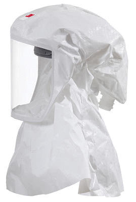 3M Medium/Large White S-Series Hood With Integrated Head Suspension