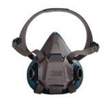 3M Model 6503/49491 Large Rugged Comfort Half Facepiece Reusable Respirator