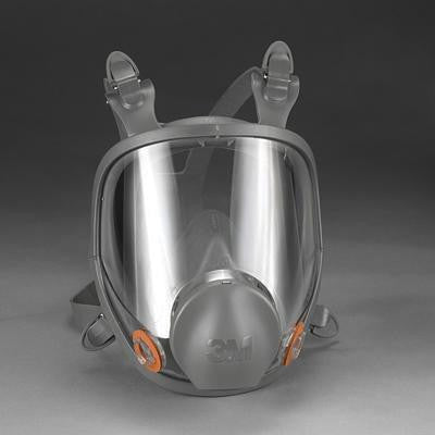 3M Medium Thermoplastic Elastomer Full Face Reusable Series 6000 Facepiece ( 4 Each Per Case)