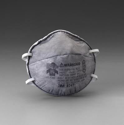3M 8247 R95 Particulate Disposable Respirator - NIOSH 42CFR84 (20 Each Per Box)